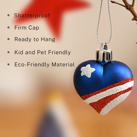 Decor by Hannah ornaments with glitter matte and gloss finishes for stylish décor.