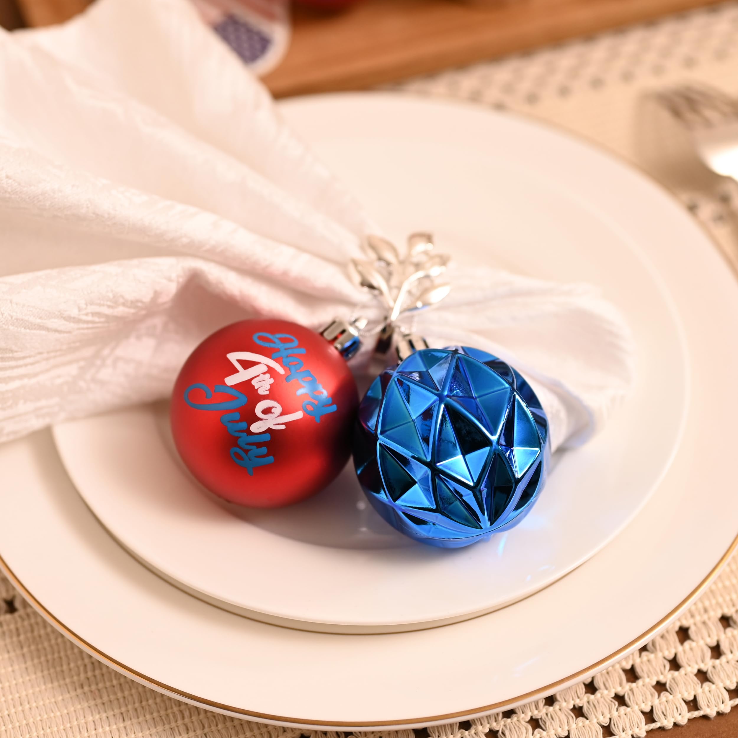 Decor by Hannah ideal for indoor displays on trees, mantels, or garlands