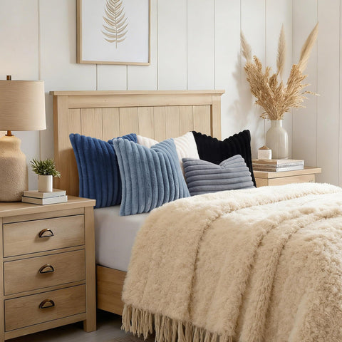 decorUhome boho modern farmhouse pillow cover for cozy home decor