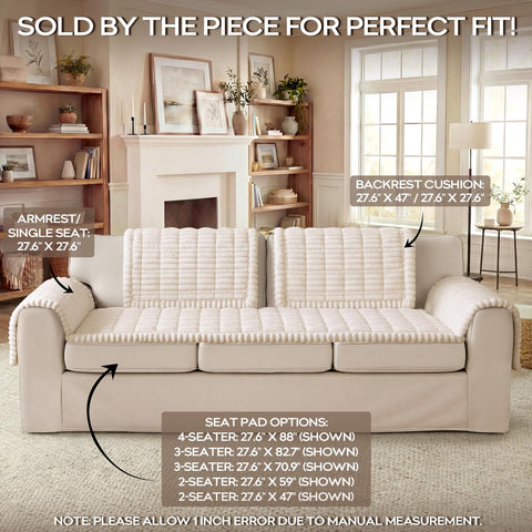 decorUhome breathable fabric offers comfort and wear resistance for everyday use.
