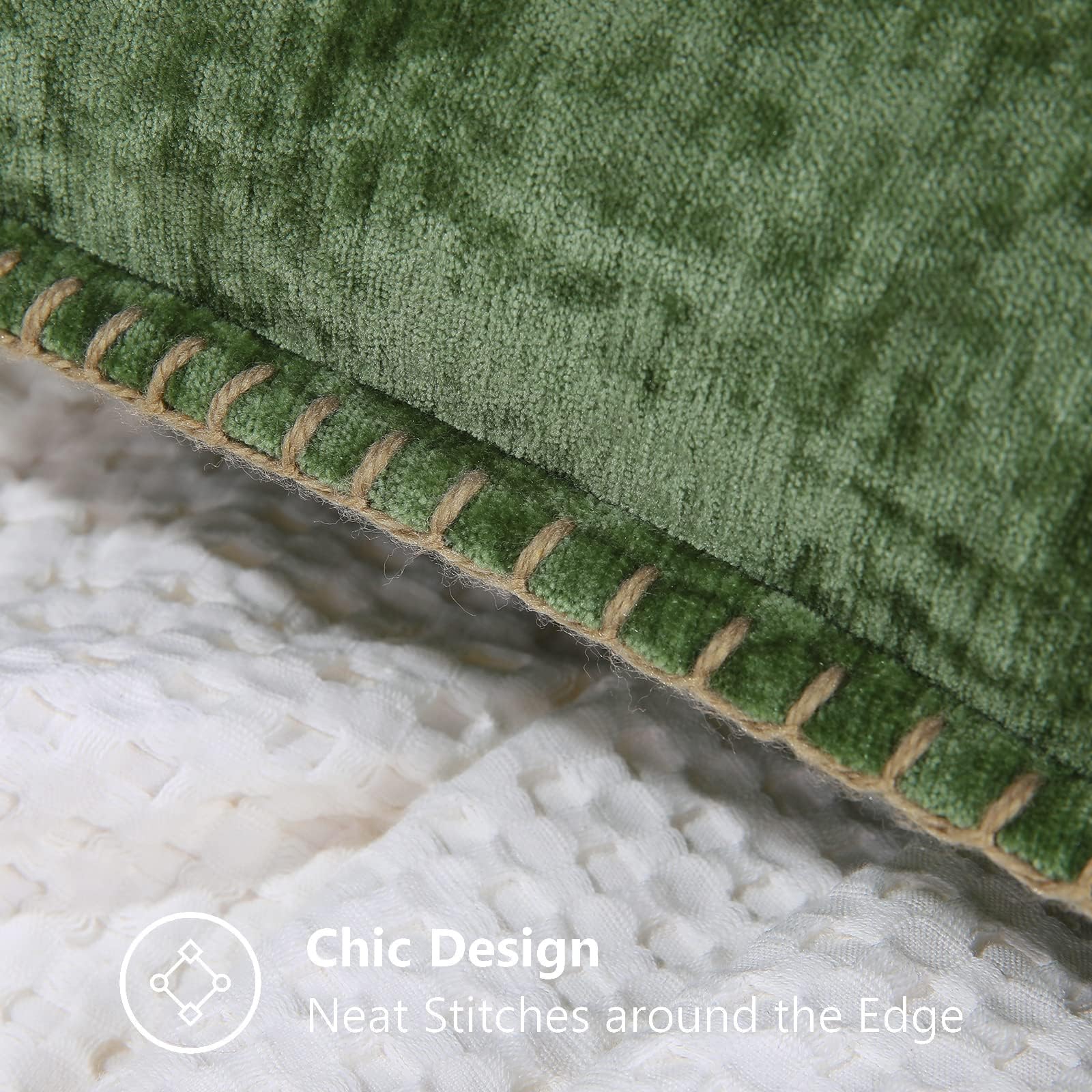 decorUhome forest green cover on bed throw elevating room coordination