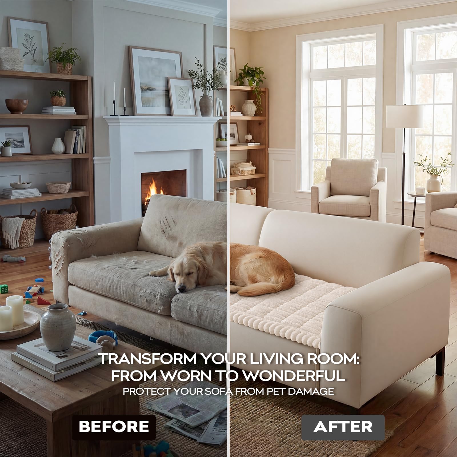 decoruhome couch cover offers versatile use beyond the sofa for home comfort.