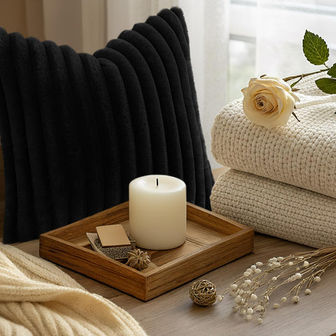 decorUhome easy-care fabric is machine washable on gentle cycle.