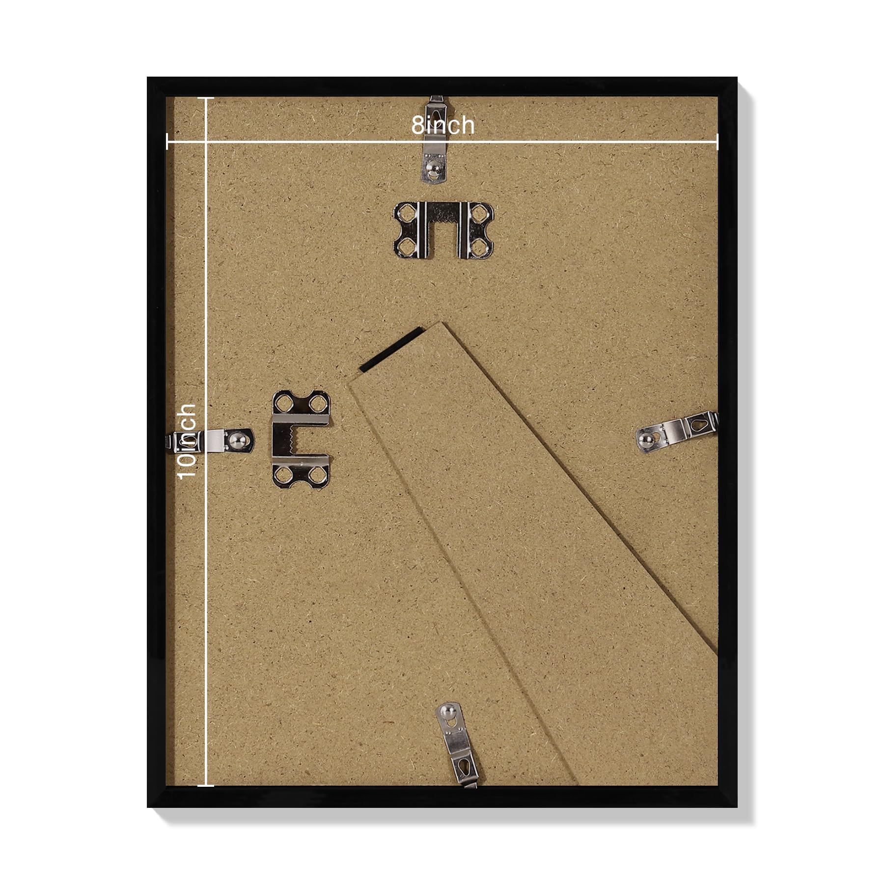 decorUhome black frames add a sleek, versatile look.