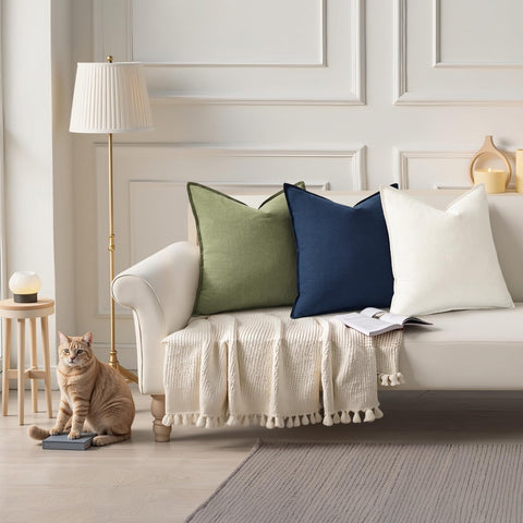 decorUhome flange edge stitching boosts durability and classic charm