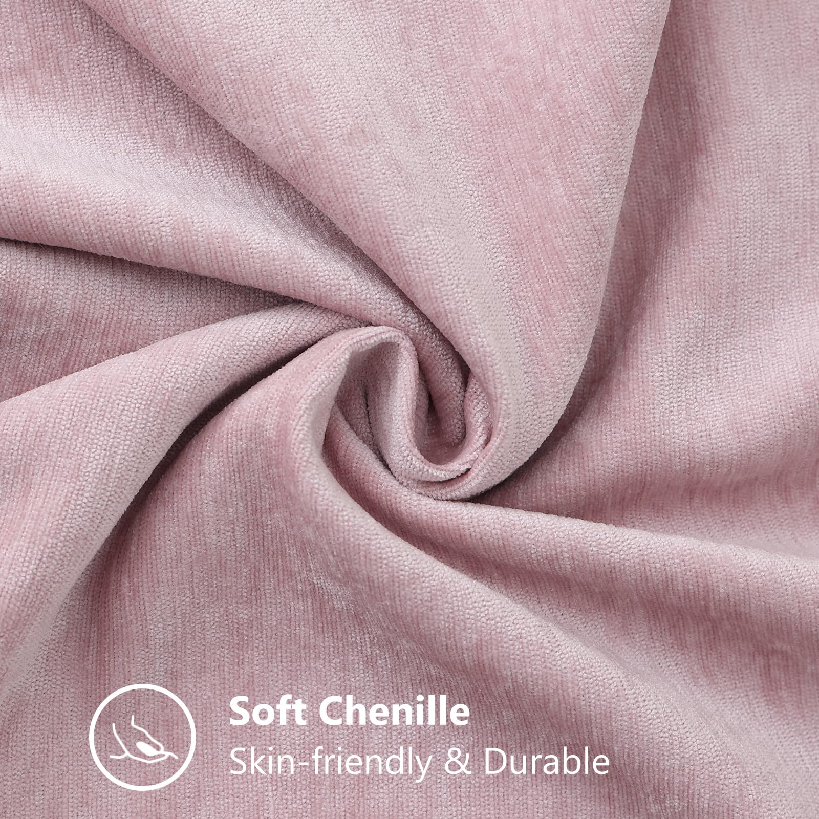 DecorUhome Hidden zipper design ensures seamless appearance and easy care