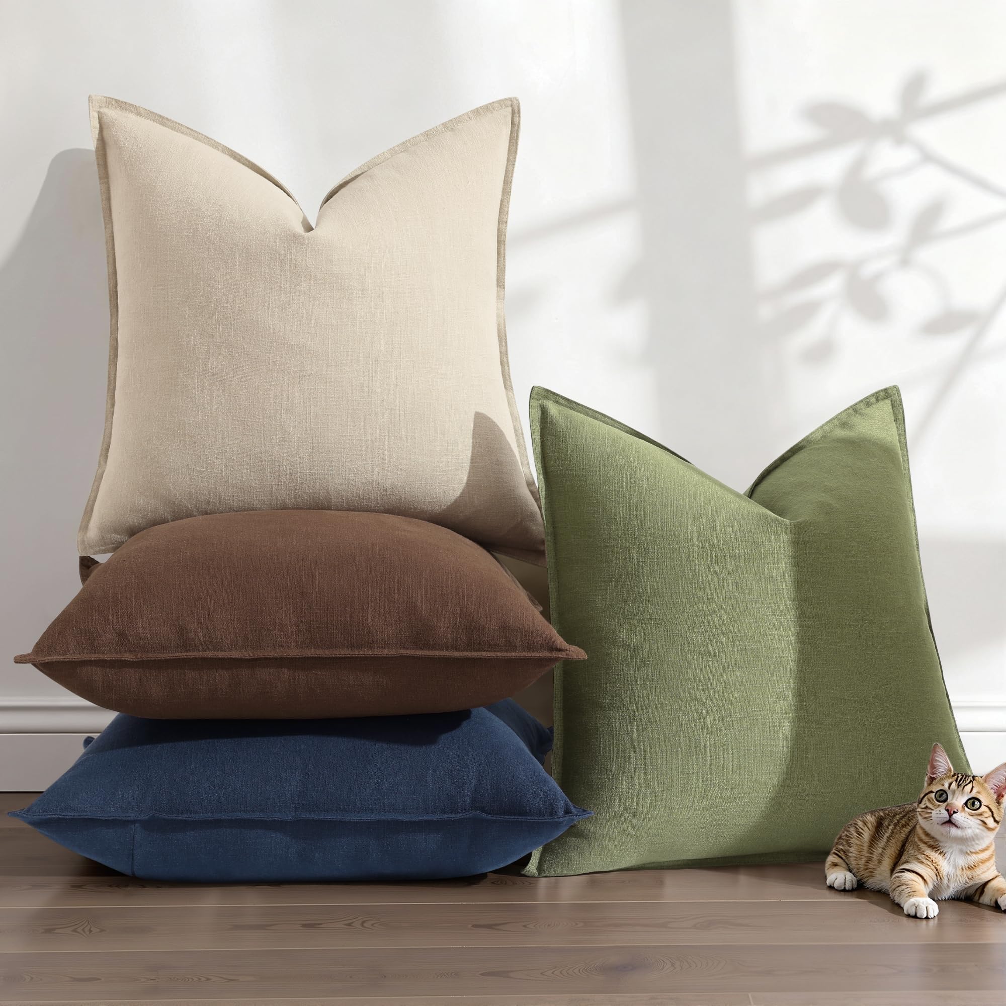 decorUhome machine washable pillow cover for quick cleaning