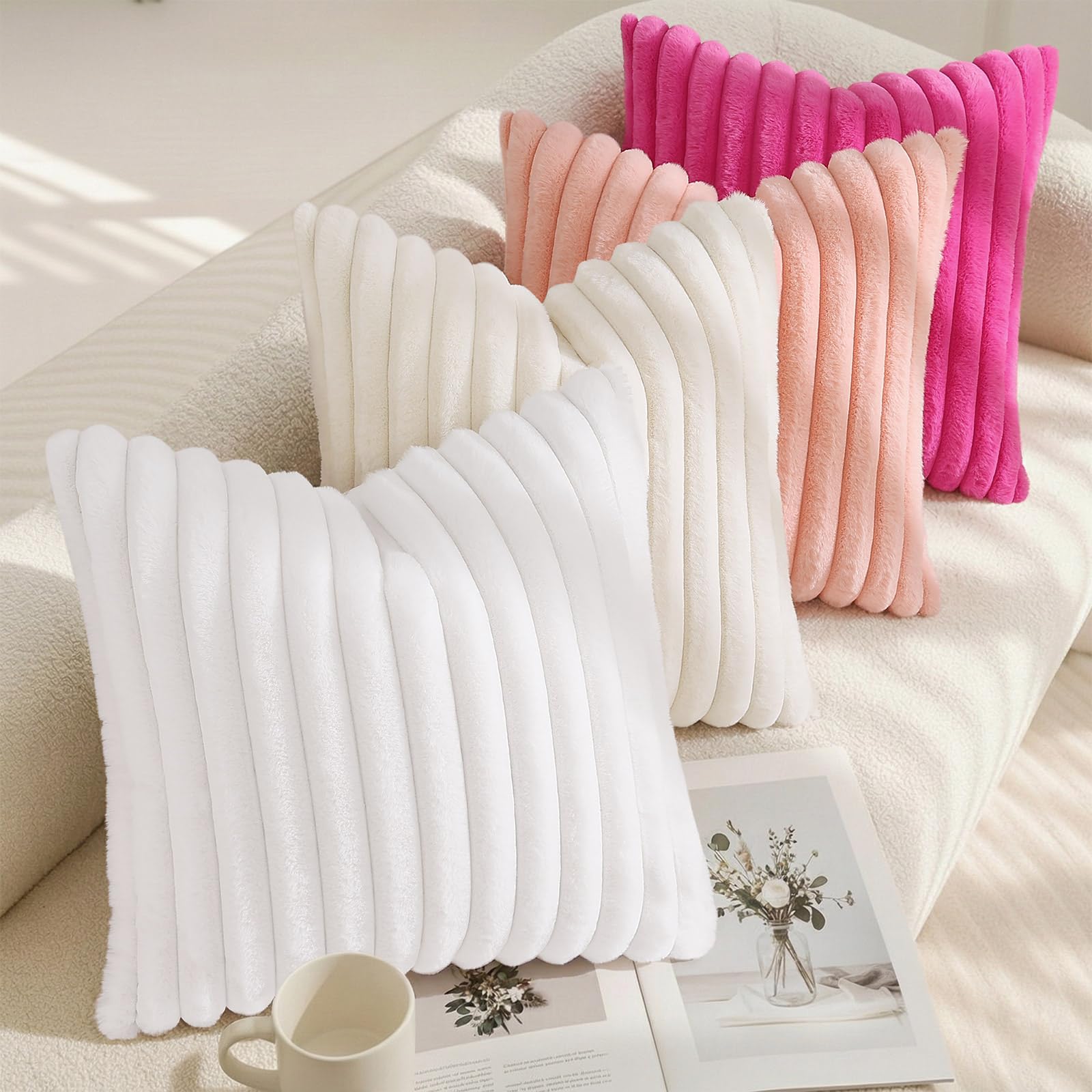 decorUhome Machine washable pillow cover for easy care and fresh vibes.