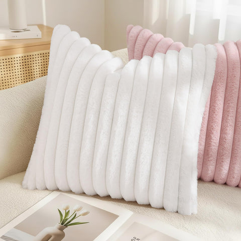 decorUhome Pack of 2 pillow covers perfect for quick sofa refreshes.