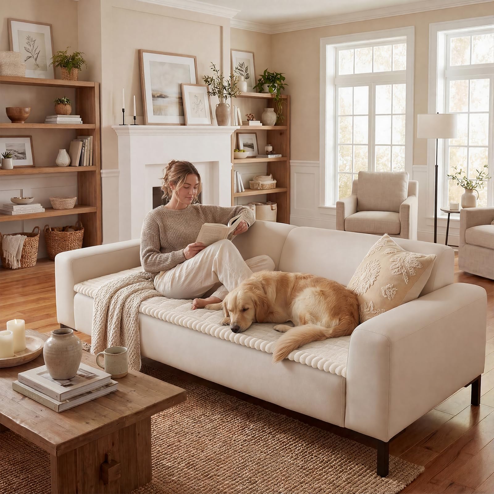decorUhome sold by piece enables a customizable, tailor-fit sofa setup.