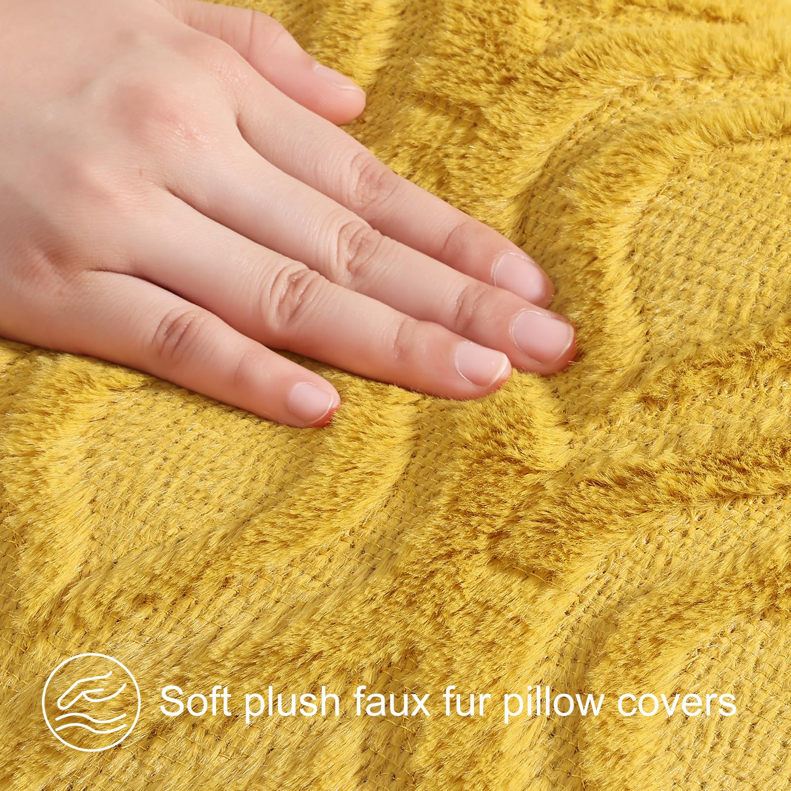 decorUhome sturdy overlock seams ensure durability for daily use.