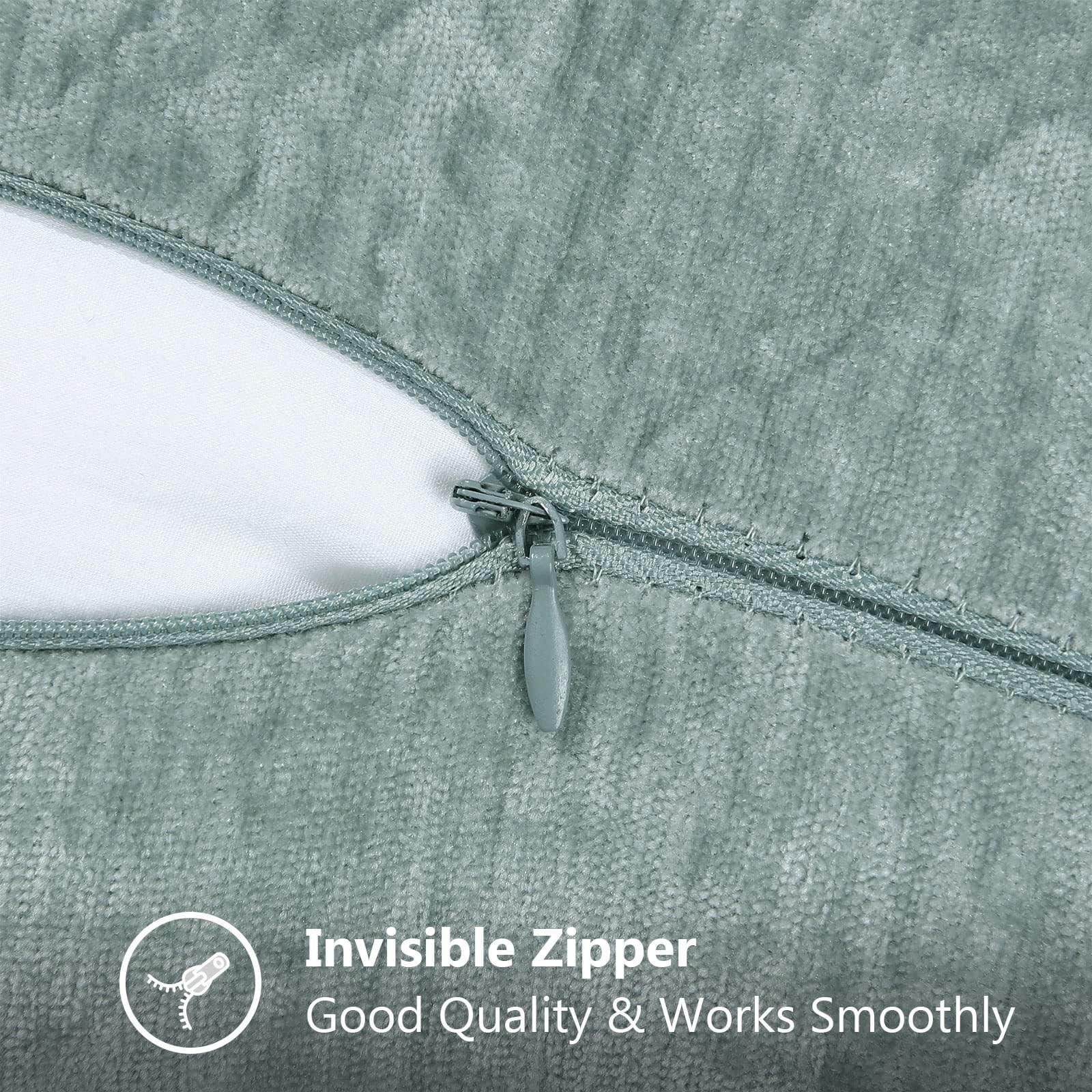 decorUhome Aqua Haze pillow cover 20x20 delivers ultra-soft texture for relaxing spaces.