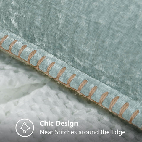 decorUhome 20x20 pillow cover with hidden zipper keeps a clean, seamless look on couches.