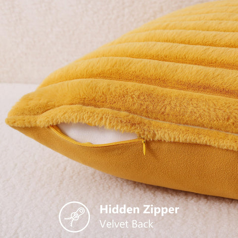 decorUhome set of two covers enhances living space with cozy, balanced color.