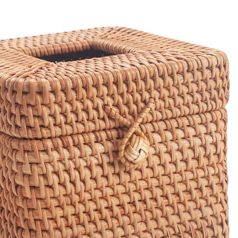 DECRAFTS hinged-top tissue box cover for easy refills