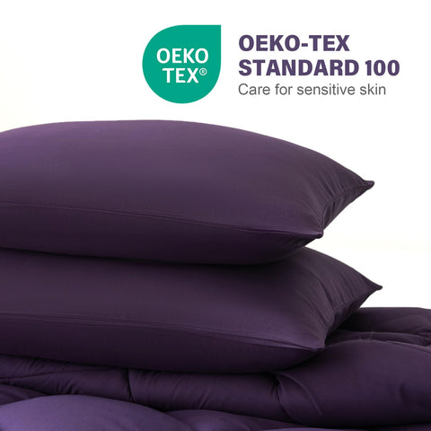 Decroom corner tabs secure a duvet cover for the comforter