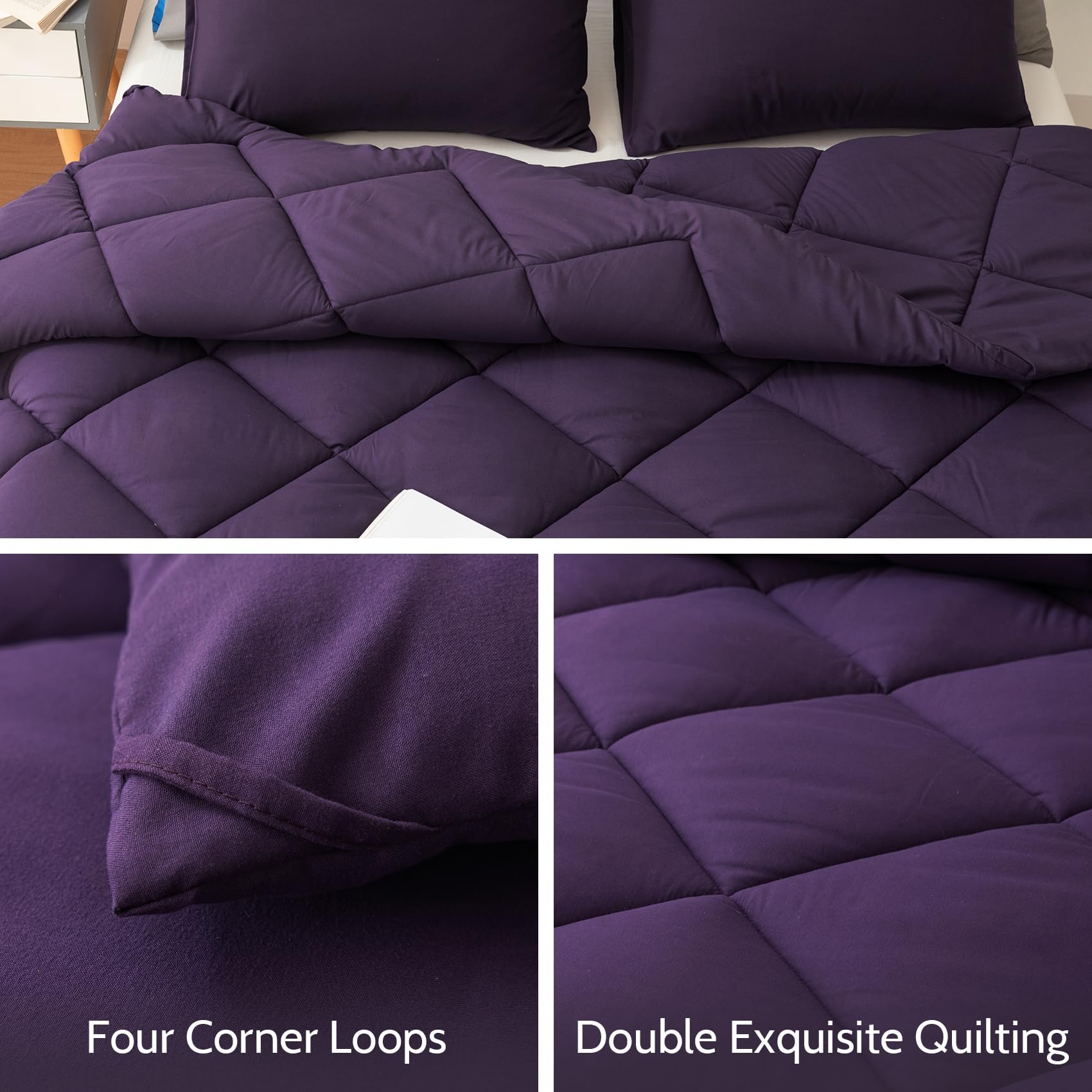 Decroom down-alternative polyester fill is soft and breathable