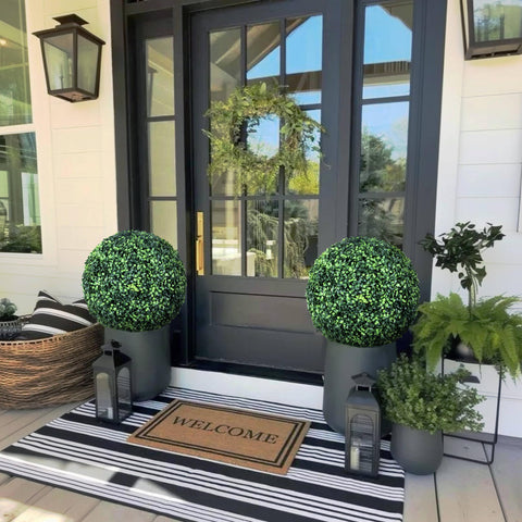 Low maintenance, year-round greenery with Decwin topiary balls