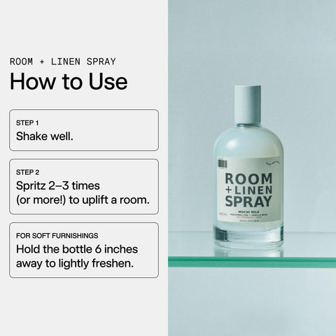 DedCool Mochi Milk closet spray delivers odor control with a gentle scent