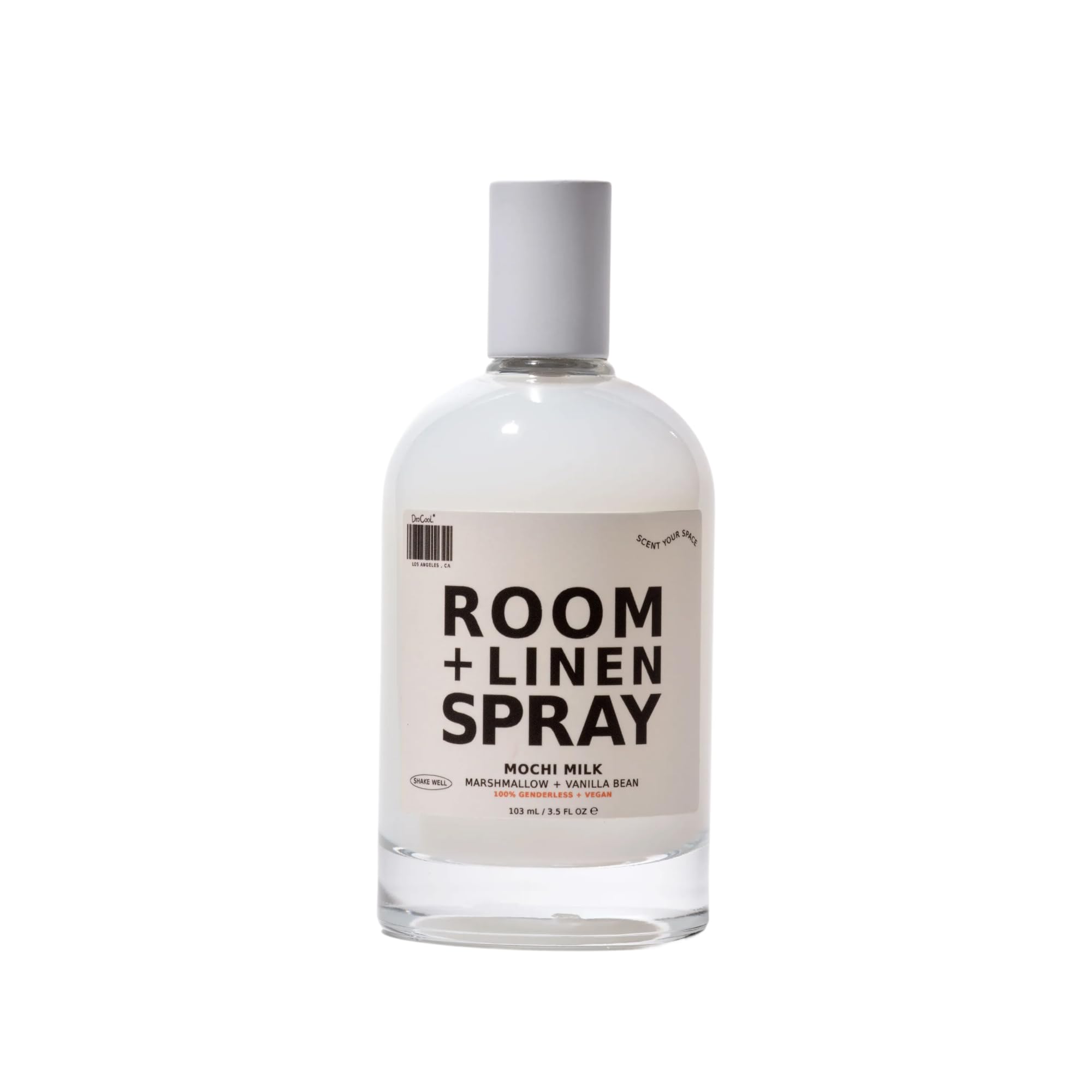 DedCool Mochi Milk room spray bottle refreshing spaces with a soft, inviting aroma