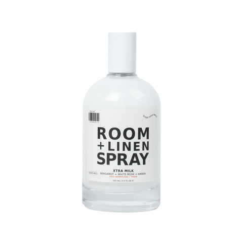 DedCool Xtra Milk room spray bottle shown for space fragrance and ambiance