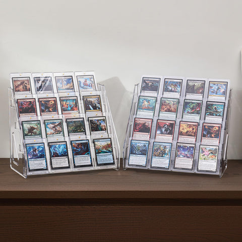 DEEIF back panel keeps cards upright with 2.4-inch height.