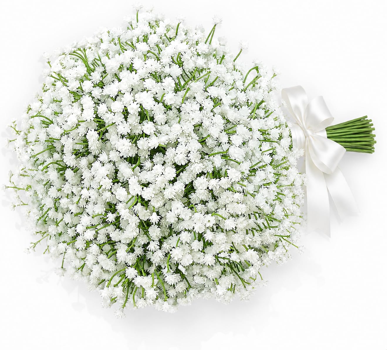 DEEMEI Babys Breath stem—21-piece bouquet suitable for wedding decor and home styling.