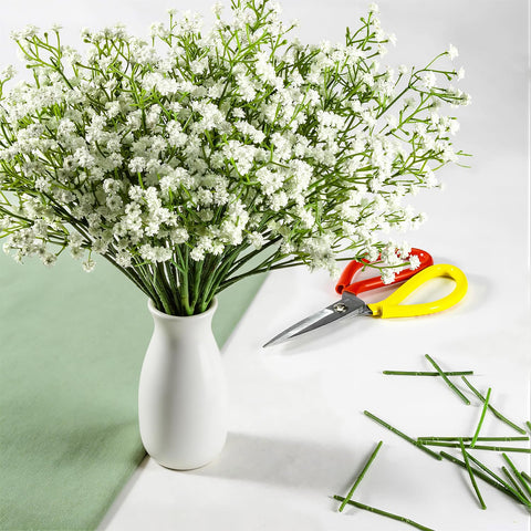 DEEMEI Gypsophila-like flowers for lasting wedding decor without fading.