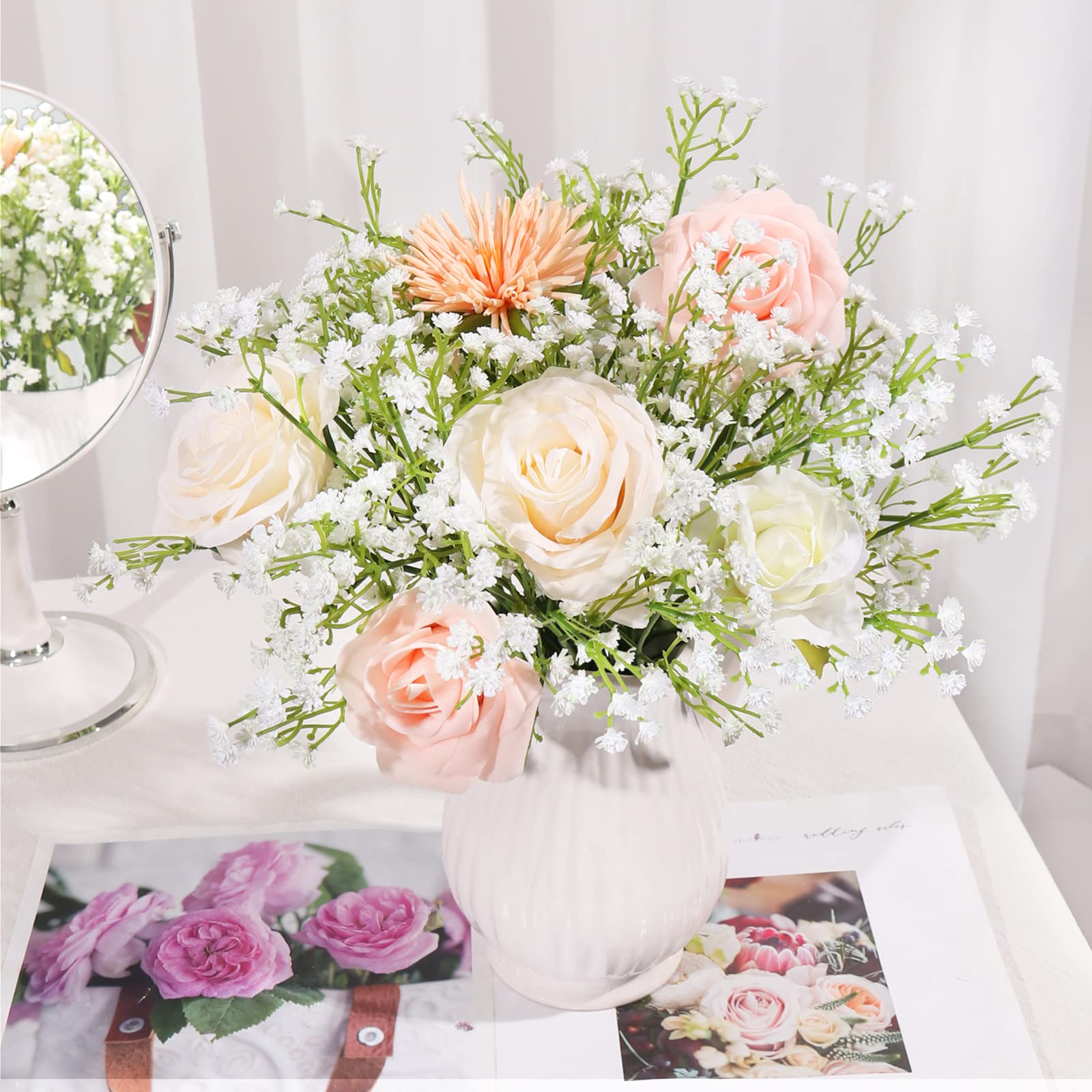 DEEMEI baby’s breath bundles—ideal for bouquets and table decor.