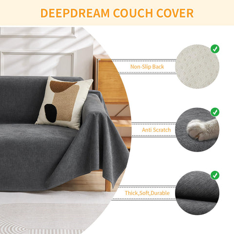 Deep Dream anti-slip back design keeps the cover in place during play