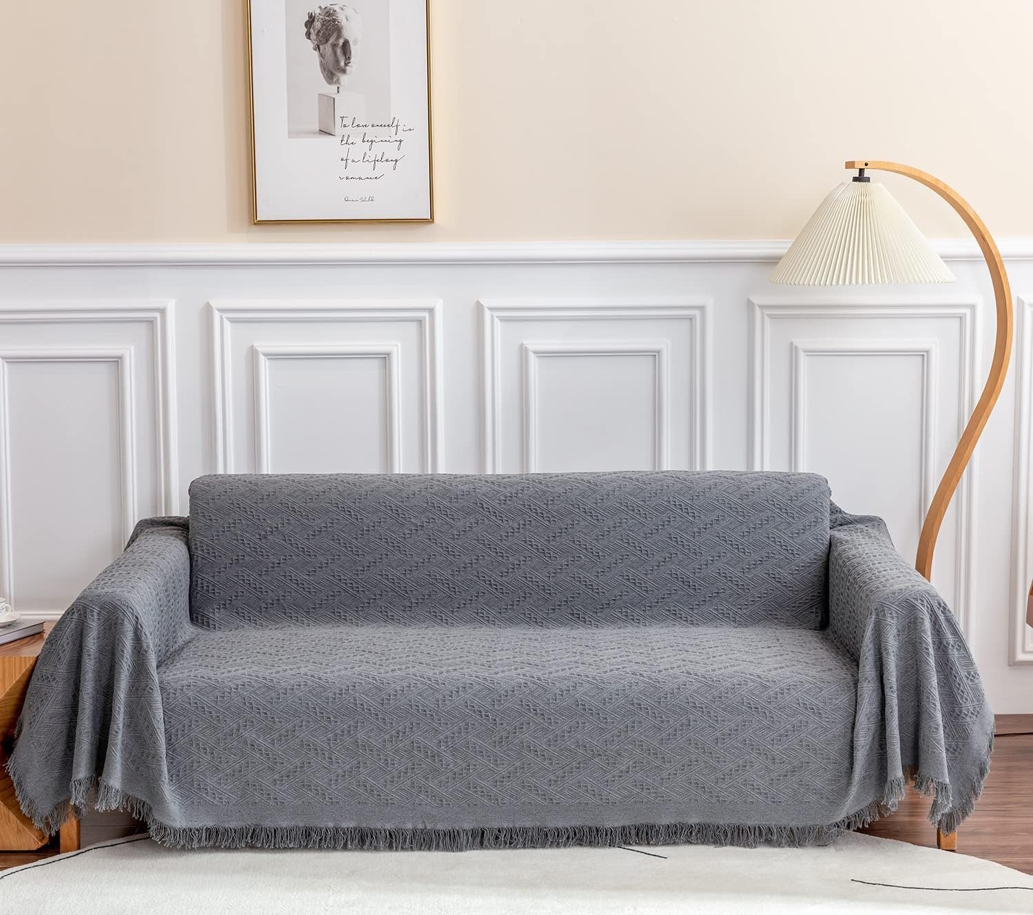 Deep Dream easy-care sectional cover ready for machine wash