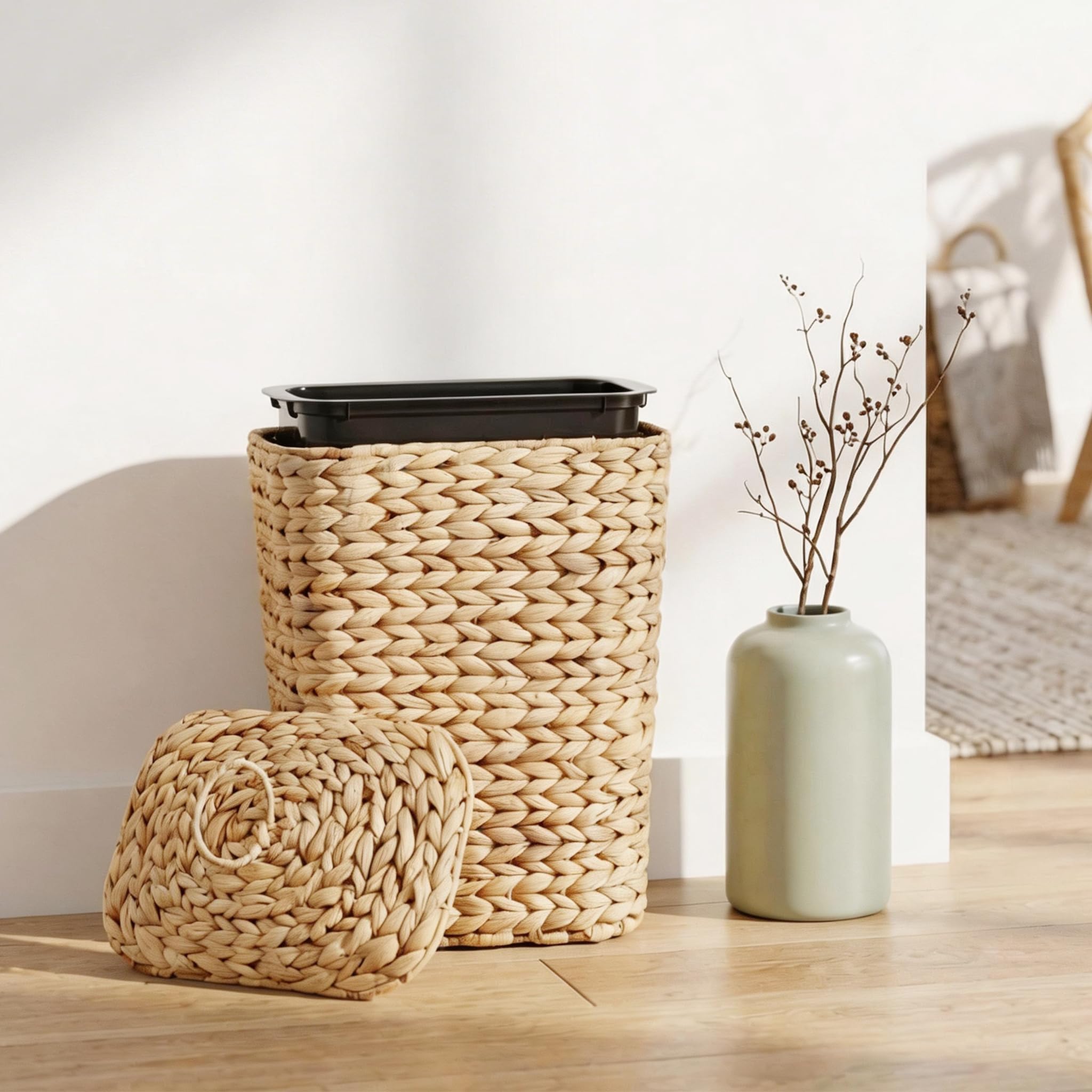 deepredcoast decorative rattan touch complements modern and rustic interiors