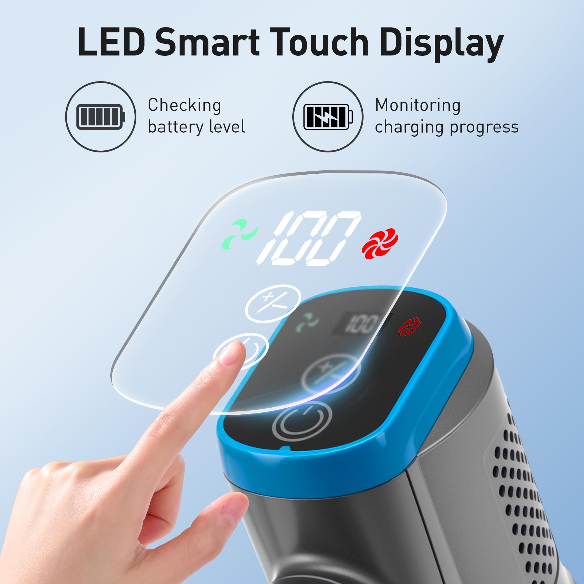 Deepvac 5-stage HEPA filtration traps fine dust and dander