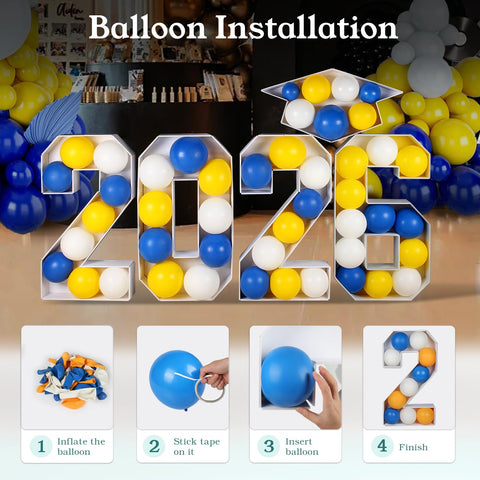 Deerher balloons add color and photo-ready moments to your celebration.