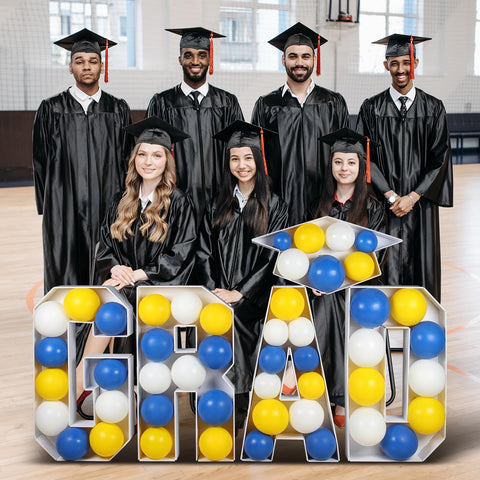 Deerher graduation cap decor adds a finishing touch