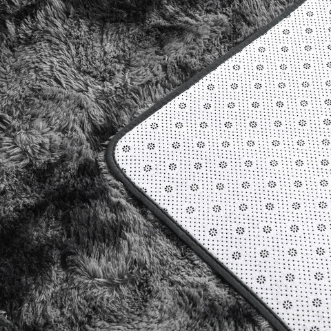 Deerhoo soft bedroom rug feels like clouds under bare feet.