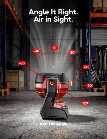 DeForce fan powered by corded electricity for continuous use.