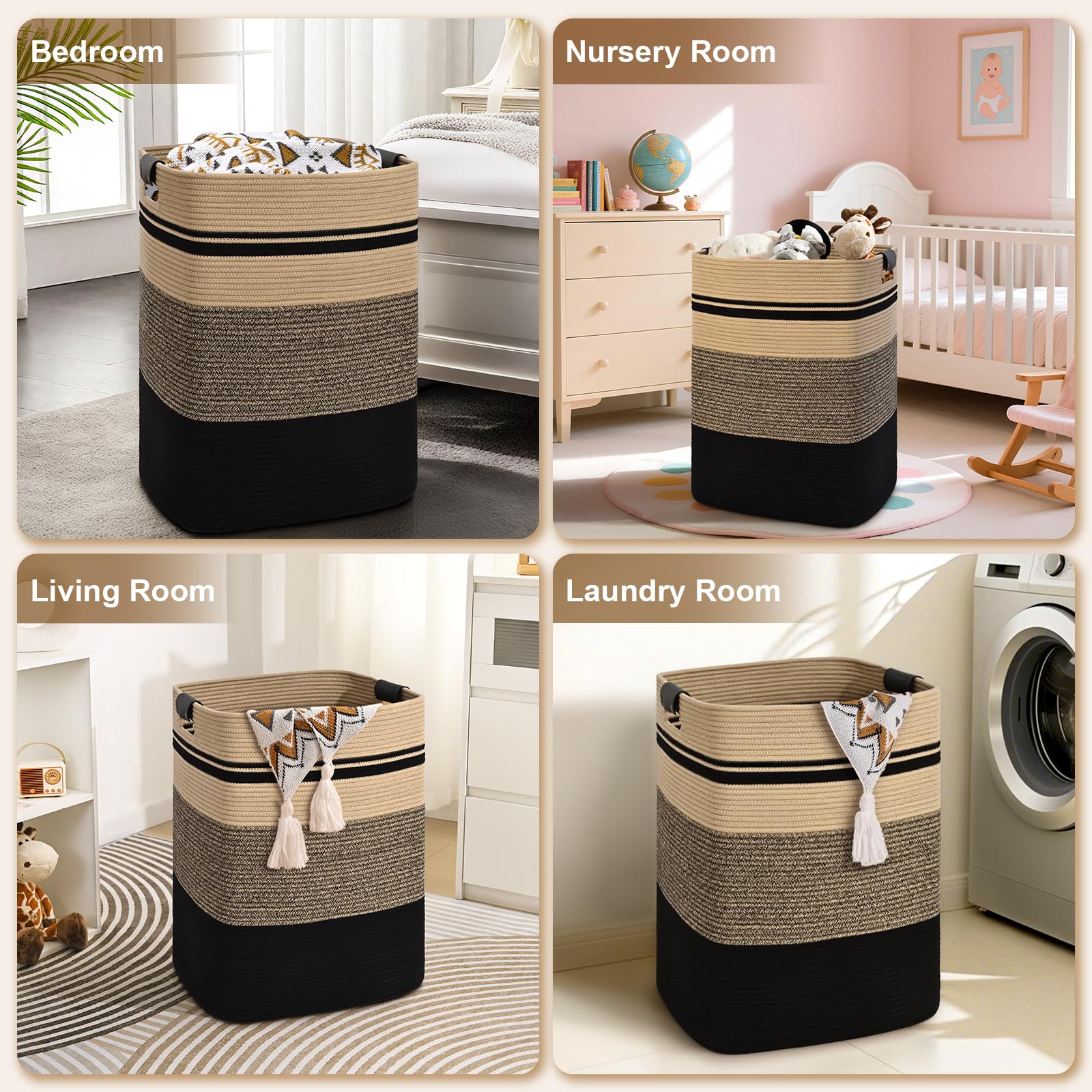 Illustration of 95L capacity suitable for bulk laundry loads and linens.