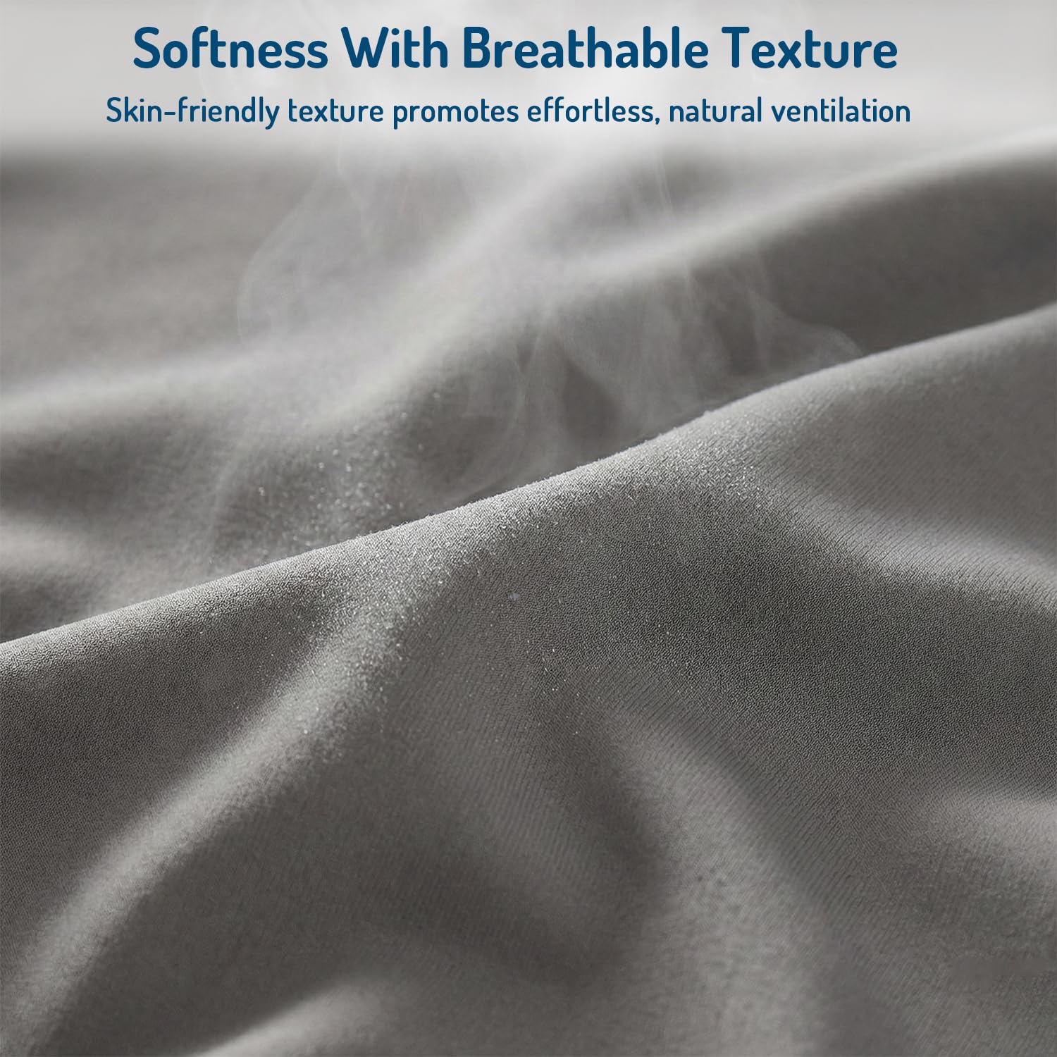 Degrees of Comfort fabric close-up highlights reinforced stitching for lasting durability
