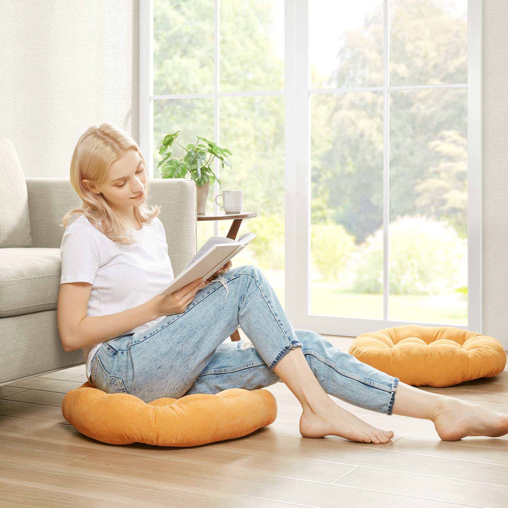 Degrees of Comfort multi-use setup, shows portable seating for balcony and game nights.