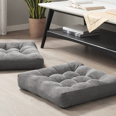 Degrees of Comfort meditation floor pillow two-pack for calm seated meditation