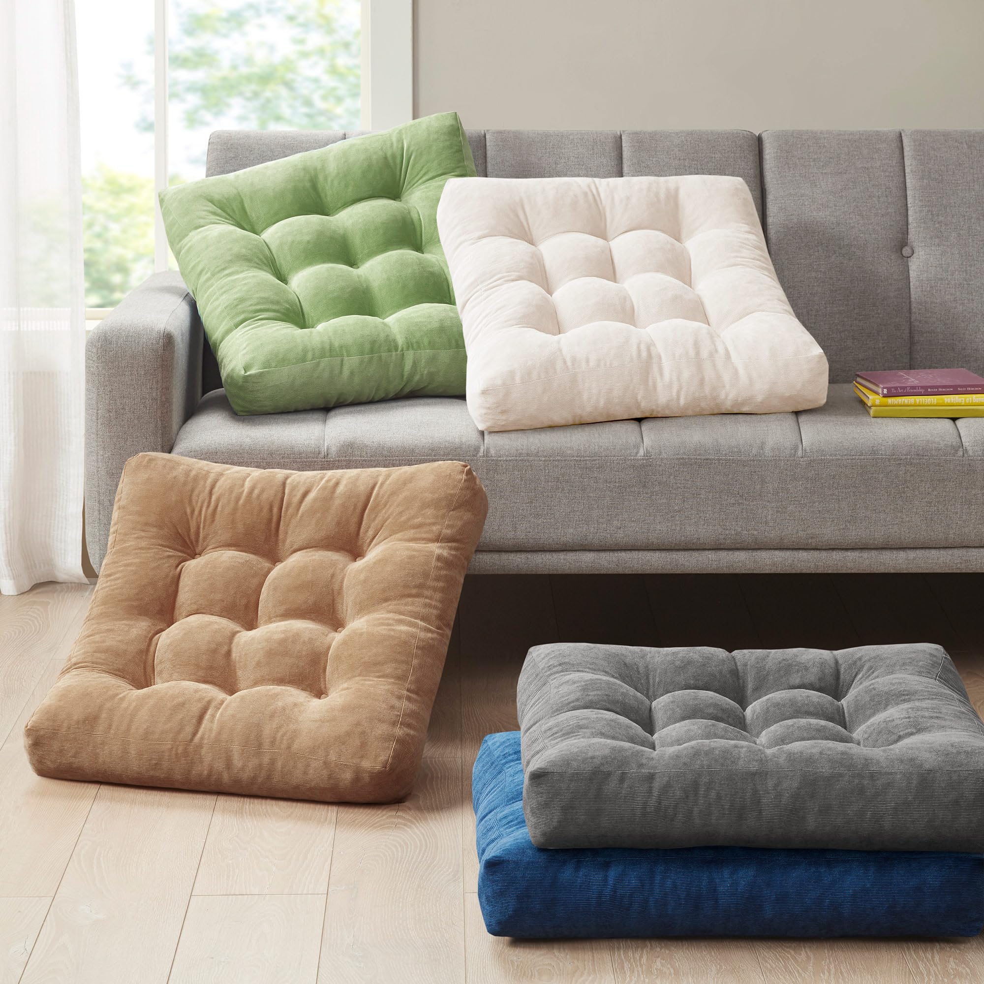 Degrees of Comfort versatile, lightweight seat for balcony, tatami, or living spaces.