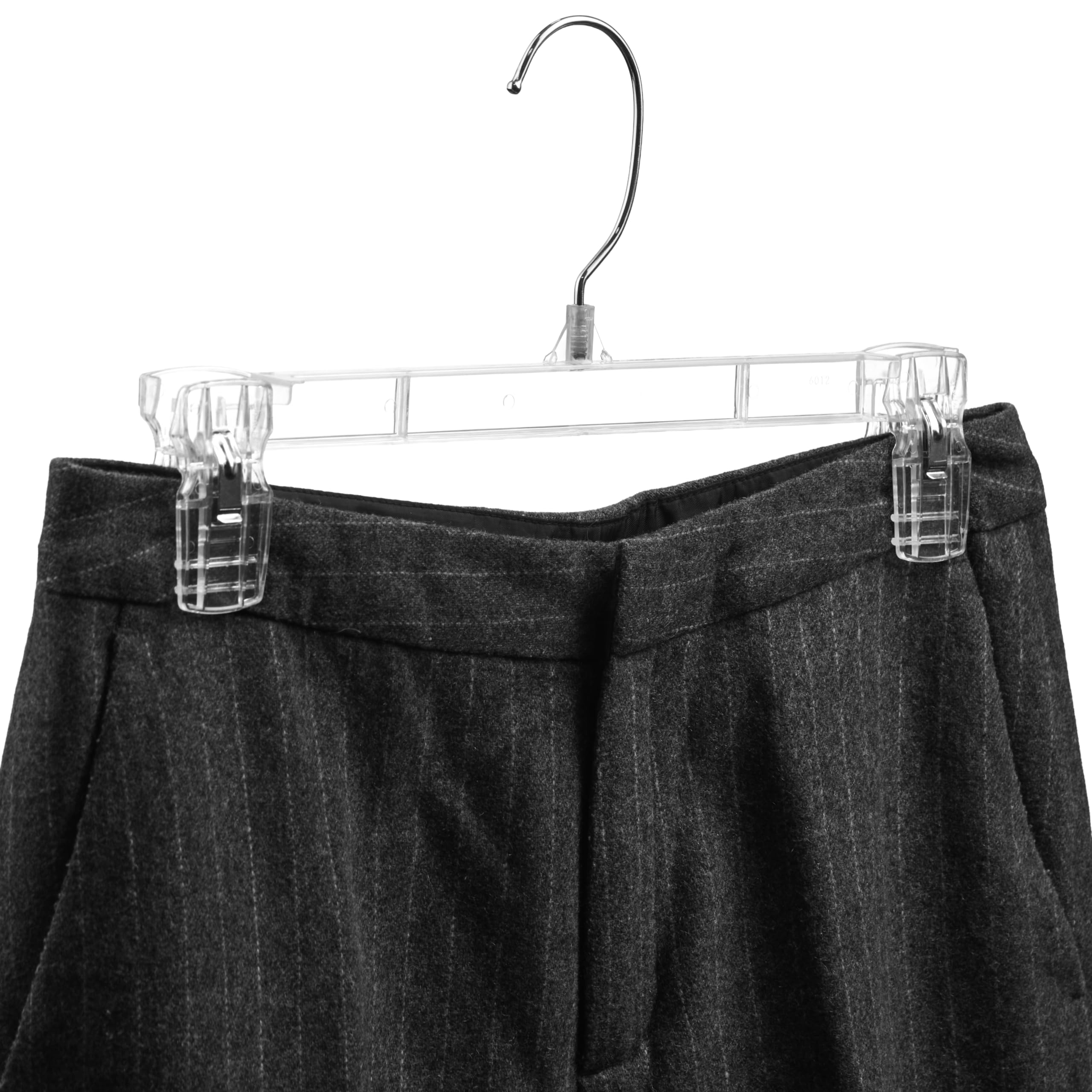 DEILSY 12-inch width hangers maximize closet capacity efficiently.