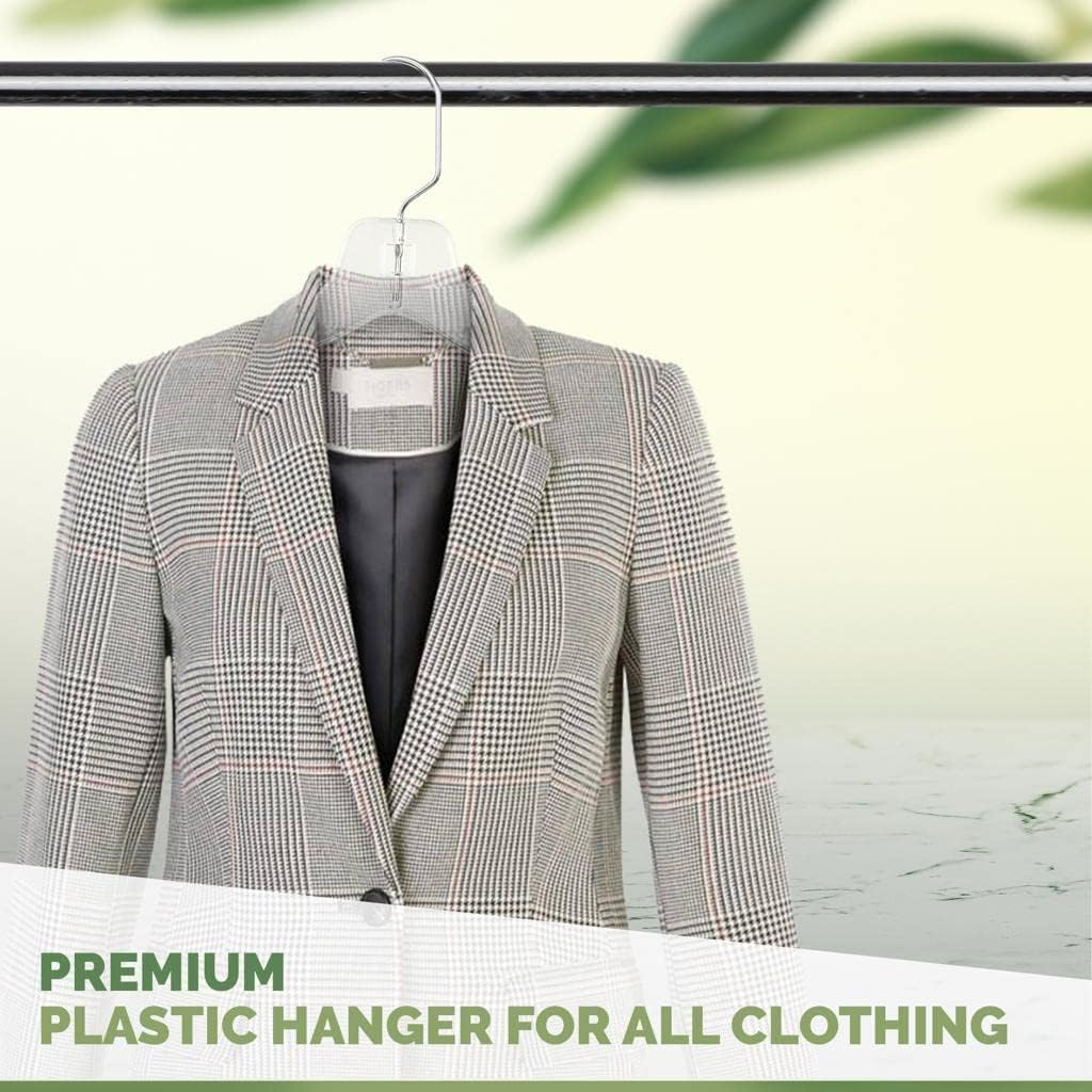 DEILSY clear hangers for dresses keep dresses in shape.