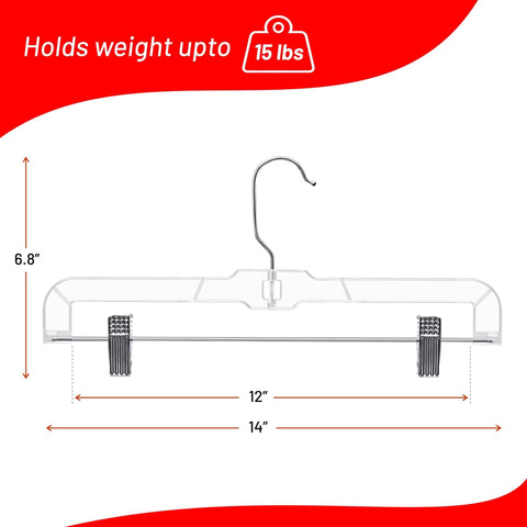DEILSY space-saving 12-inch hanger maximizes closet vertical space