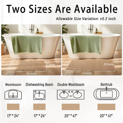 Dekafri waffle bath mat with absorbent weave soaking up moisture quickly