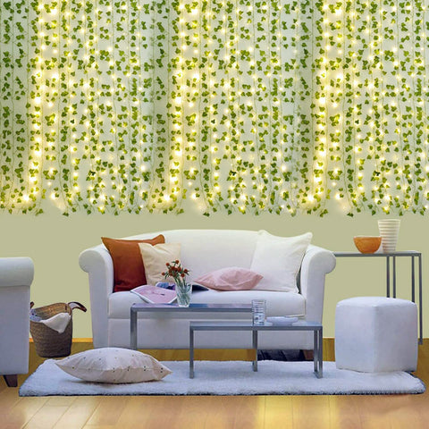 DEKEones ivy garland suitable for indoor and outdoor wall decoration.