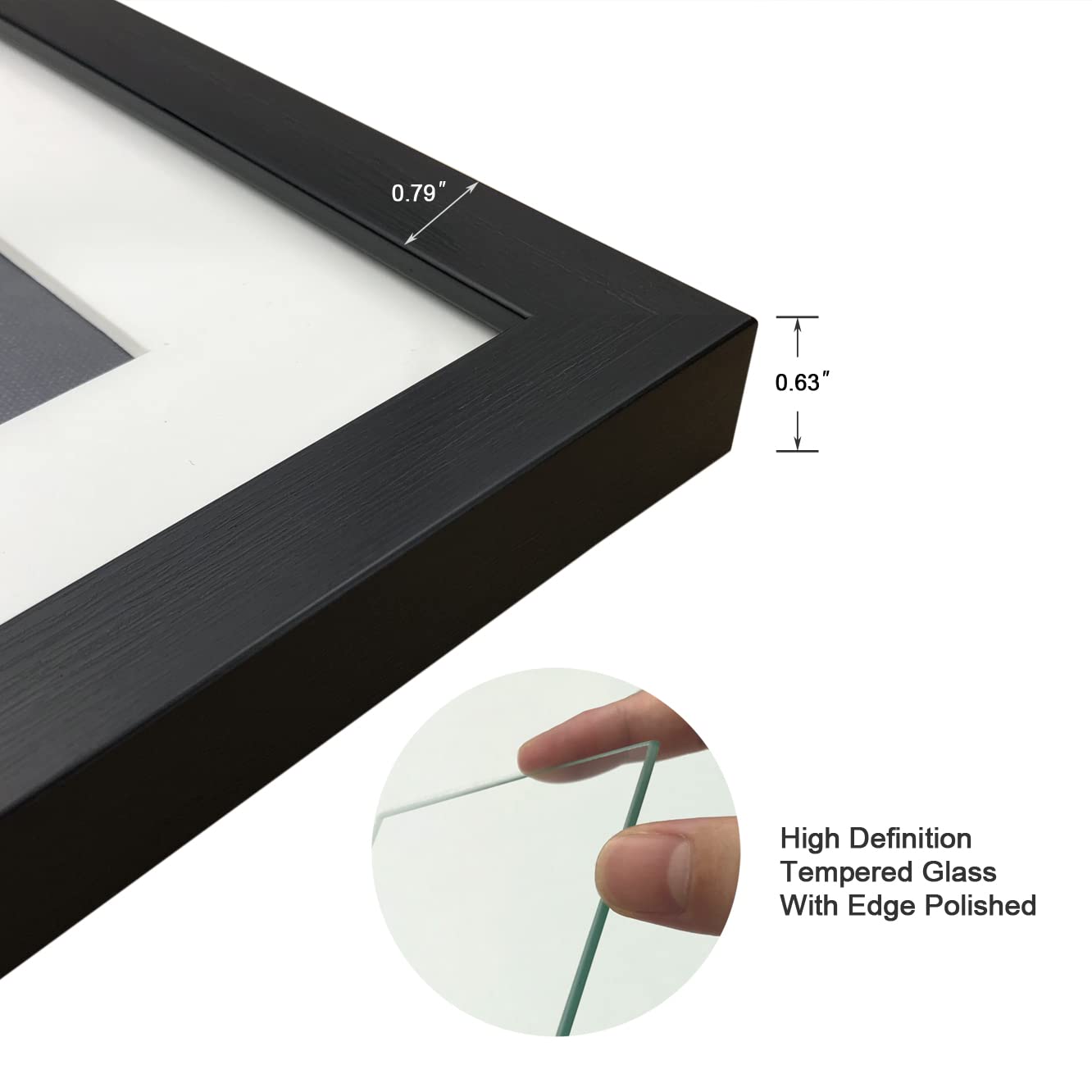 DEKWINN black frame gift-ready packaging enhances presentation and gifting
