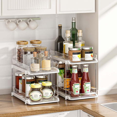 Delamu compact 8-drawer system fits tight spaces in kitchen and bath