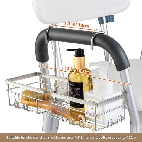 DELLAN dimensions-12x4-5x8-2 inch storage fits chair arms and organizes essentials.